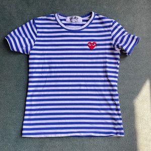 comme des garcons short sleeve shirt